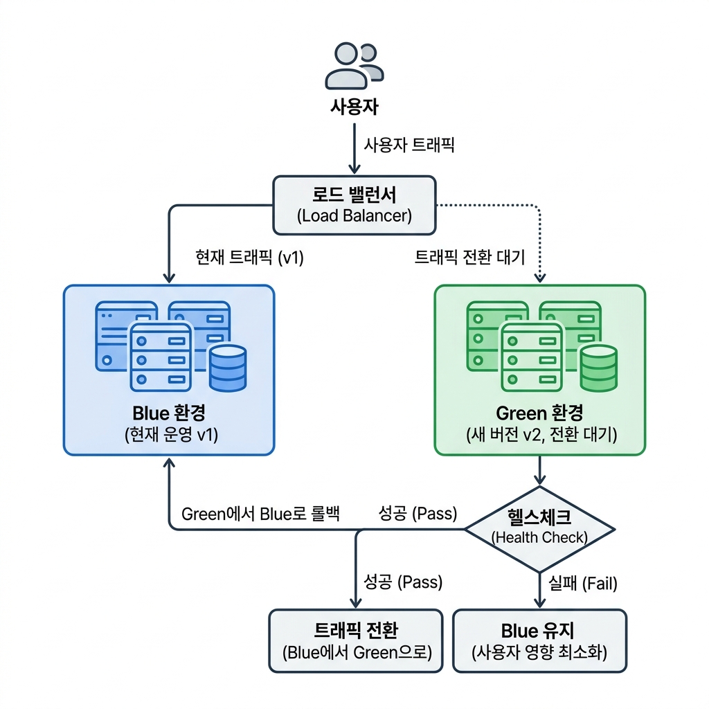 Blue-Green 배포 흐름